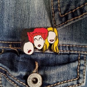 2/$20 Hocus Pocus Sanderson Sisters Enamel Pin.